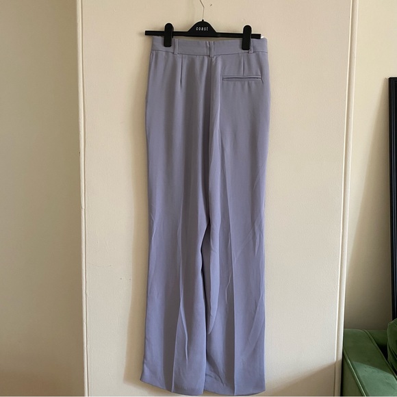 Aritzia Sadiki Pant - High Waist Wide Leg - Lilac Grey 6 - Picture 2 of 4